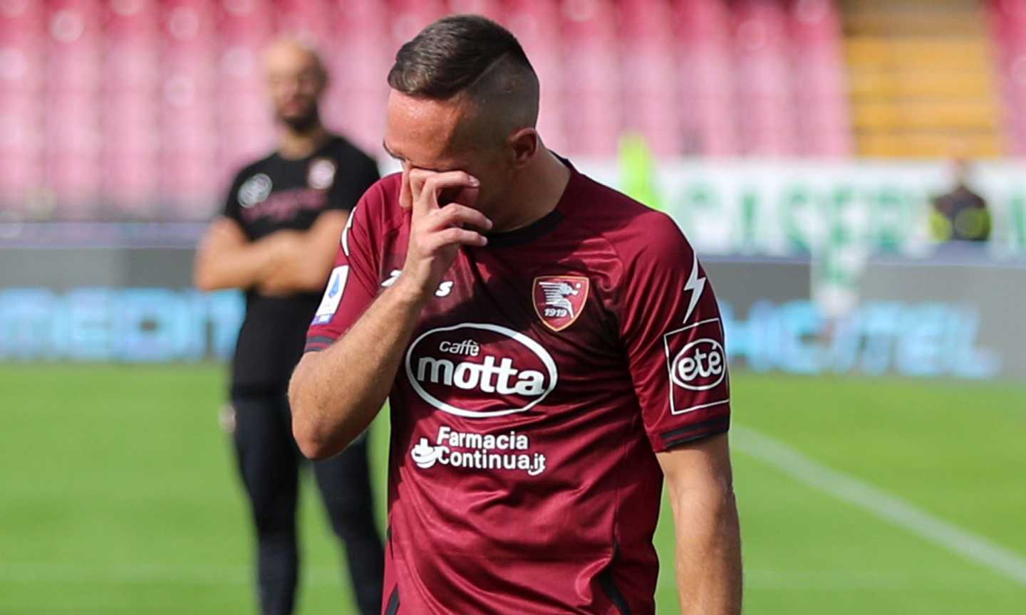 Salernitana-Spezia, il saluto di Ribery in lacrime: 'Avrei voluto un finale diverso'