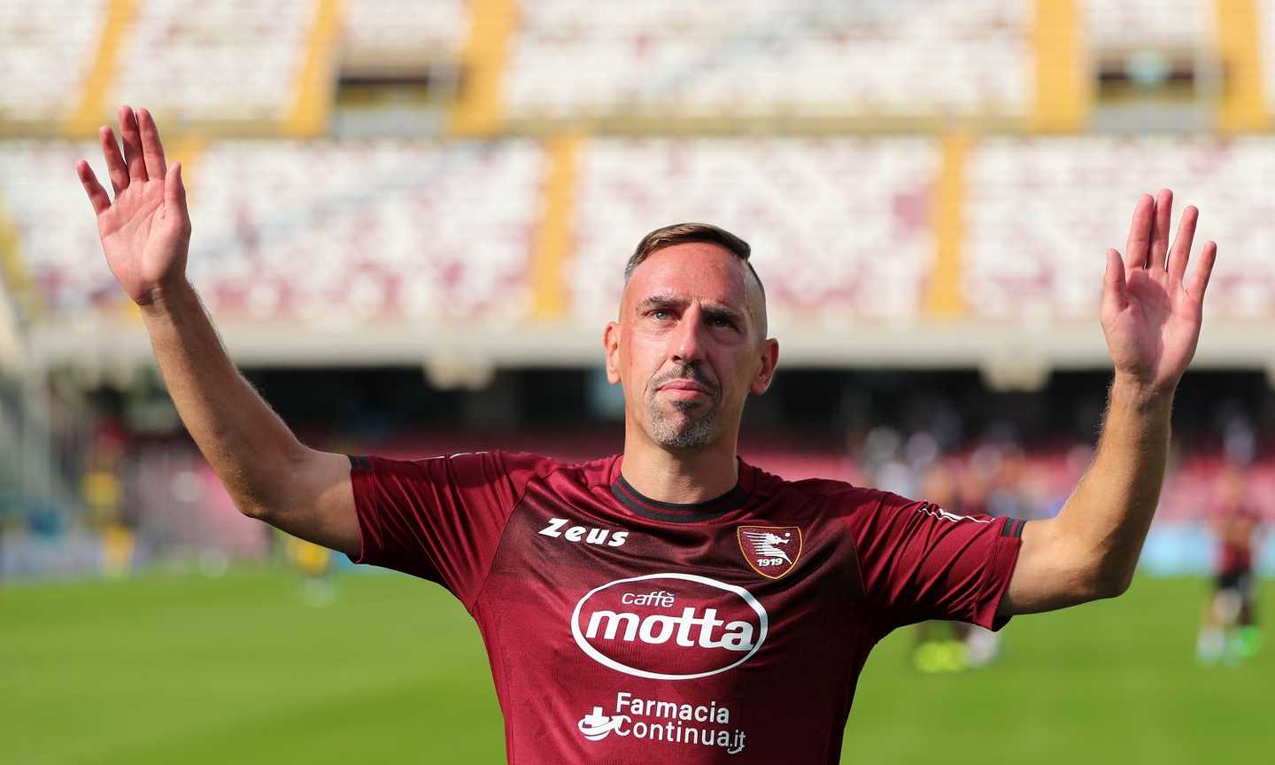 Salernitana, Ribery: 'La salvezza è l'obiettivo. In futuro farò l'allenatore'