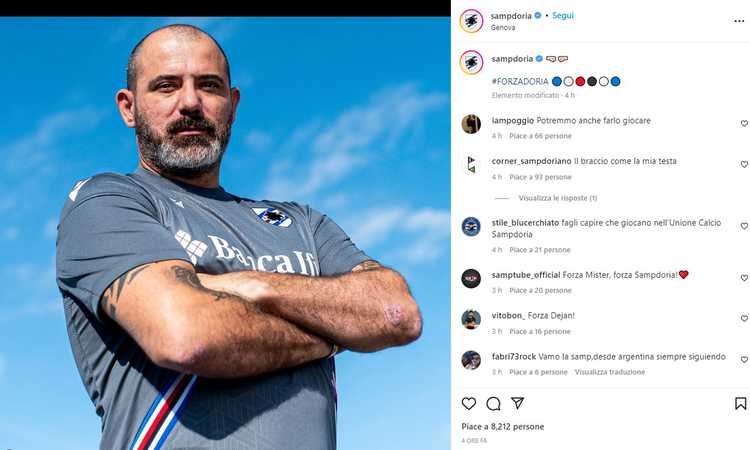 Samp, le prime parole di Stankovic: 'Niente promesse, ma orgoglio, sudore e impegno' VIDEO Samp, le prime parole di Stankovic: 'Niente promesse, ma orgoglio, sudore e impegno' VIDEO