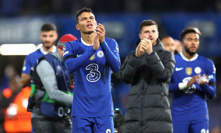 Chelsea, la decisione su Thiago Silva