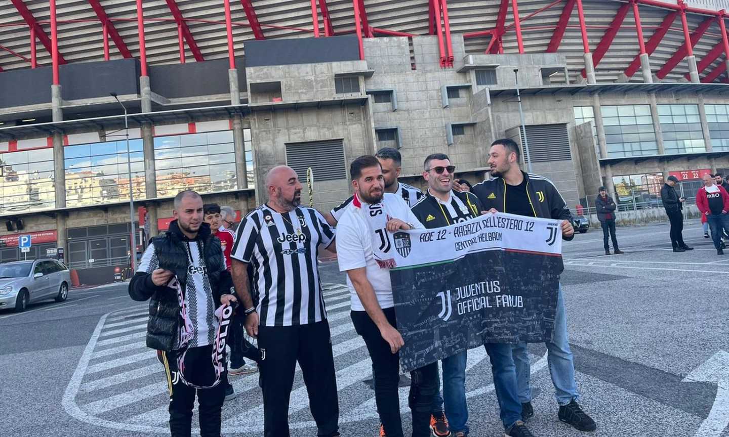 Benfica-Juve, i tifosi: 'Ci crediamo. Allegri? Non diamolo per morto'