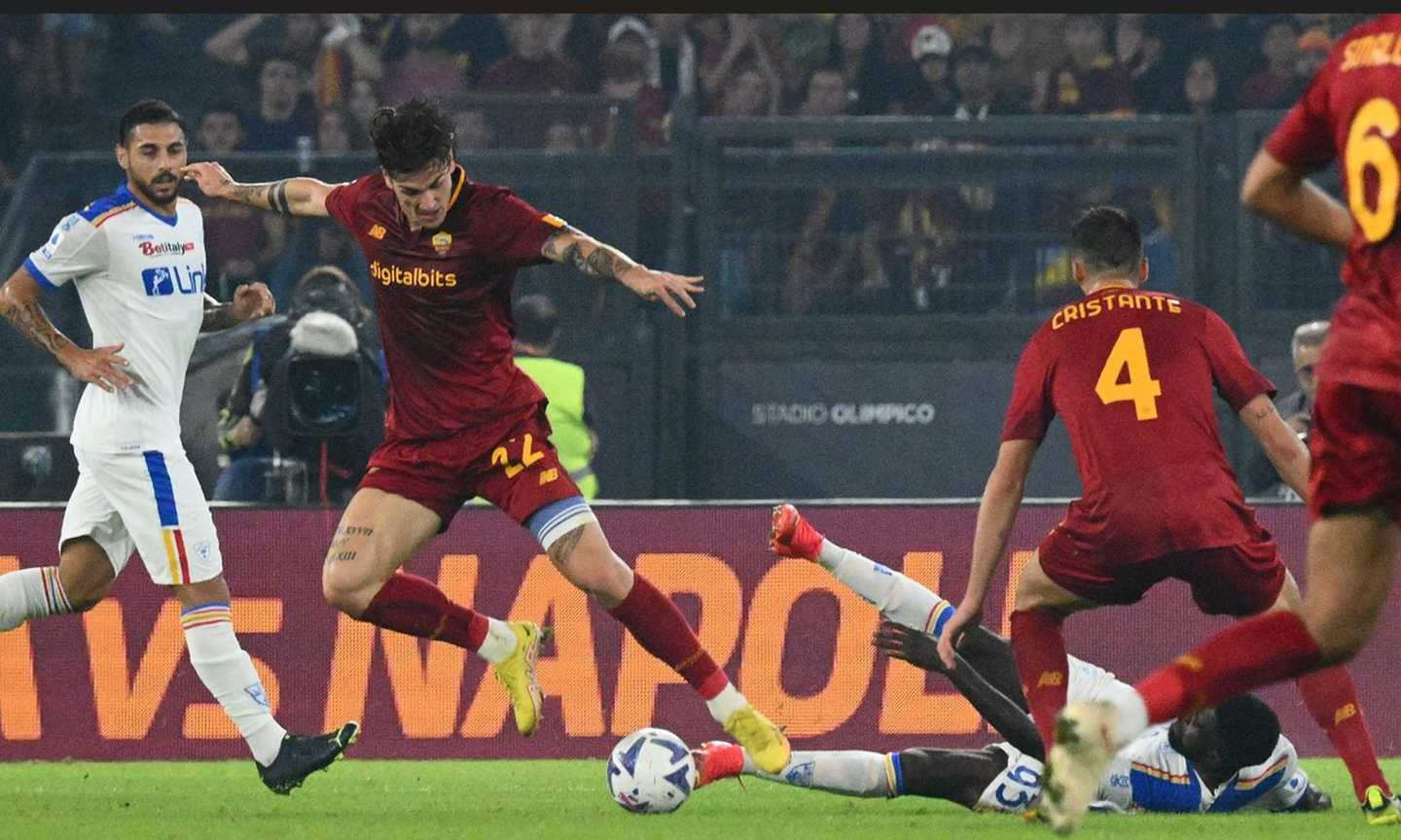 Roma-Lecce 2-1: il tabellino