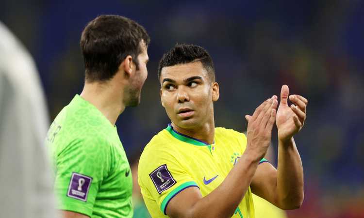 Brasile, Casemiro risponde sul futuro di Ancelotti Brasile, Casemiro risponde sul futuro di Ancelotti