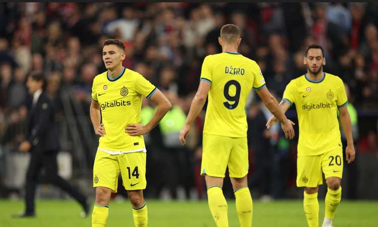 L'Inter dei rincalzi e già agli ottavi cede a Monaco: il rigore non dato è da urlo, ma la Juve conta di più