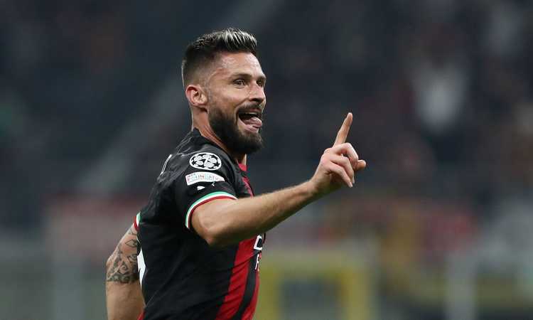 Milan, stretta per il rinnovo di Giroud: incontro con gli agenti