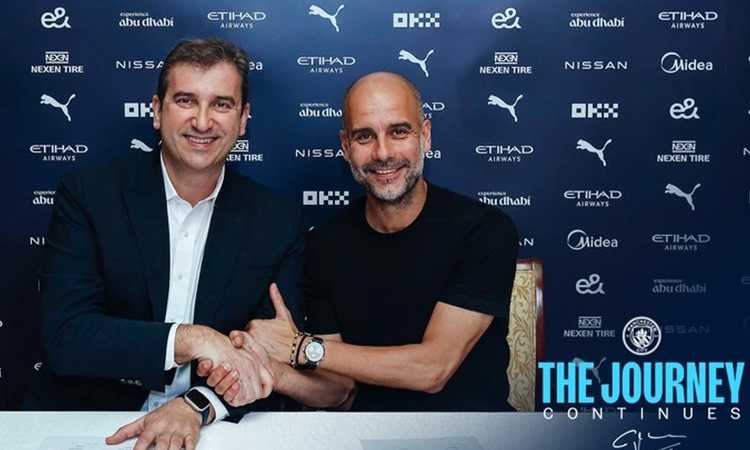 Manchester City, UFFICIALE: rinnova Guardiola