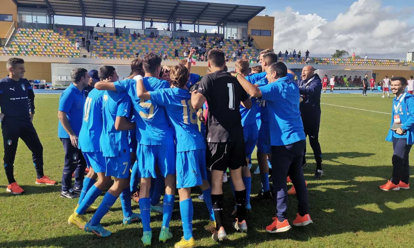 L'Italia Under 15 vince il Torneo di Sviluppo Uefa: 3-2 al Portogallo, brilla il milanista Camarda