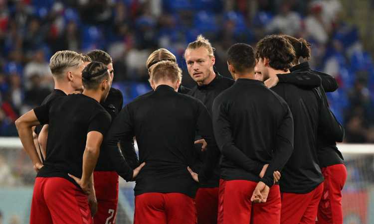 Danimarca, allarme Kjaer. Hjulmand: 'Avvertiva fastidio, non ce la faceva. Ed è in dubbio anche per l'Australia'