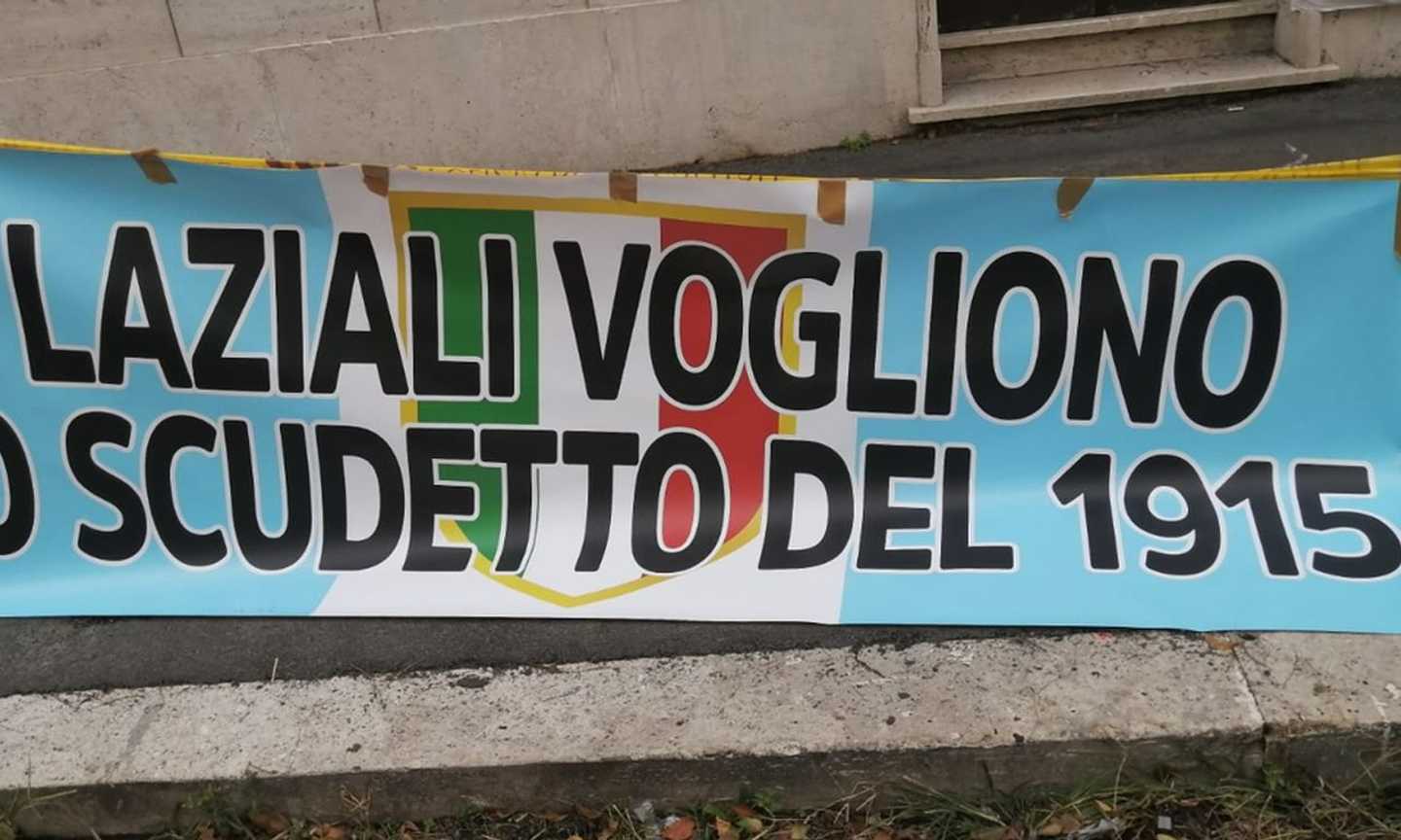 Lazio, Scudetto 1915: sit-in a via Allegri. Gli organizzatori: 'Vogliamo un segnale. Figc? Non la sola competente' 