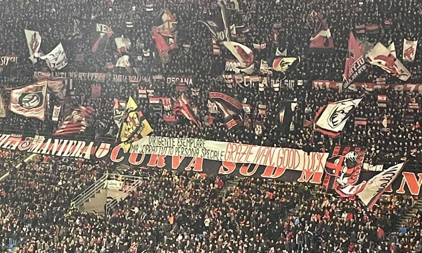 Milan, il saluto di San Siro a Gazidis: 'Dirigente esemplare, persona speciale'