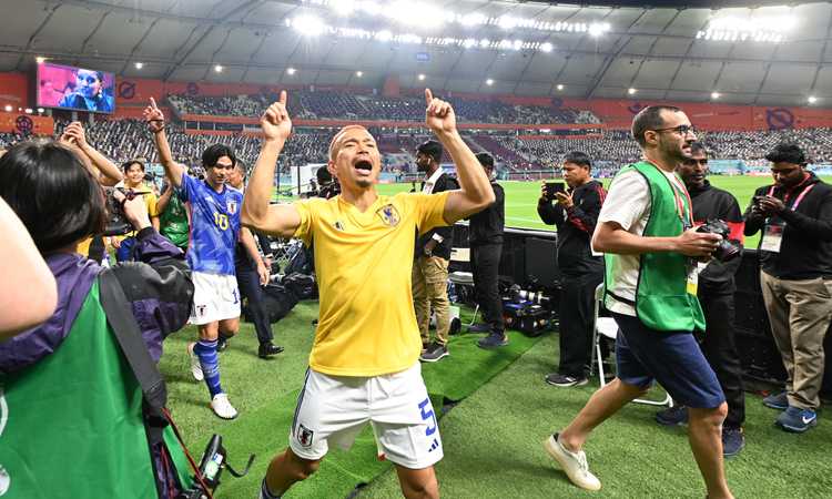 Ex Inter: Nagatomo pazzo di gioia per la vittoria del Giappone con la Germania VIDEO