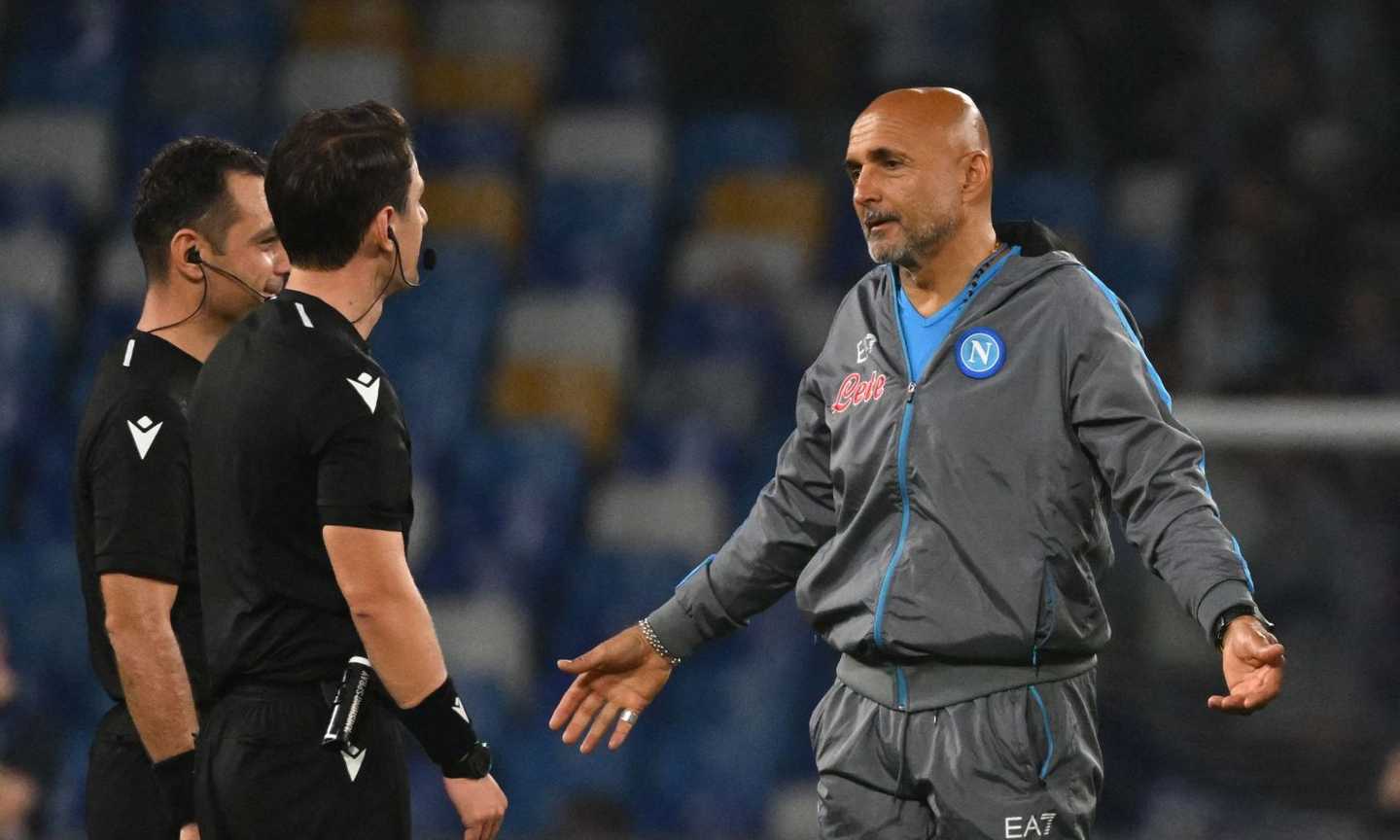 Napolimania: Spalletti in vetta non piace al palazzo. Basta poco agli arbitri per rimettere lassù Milan, Inter o Juve