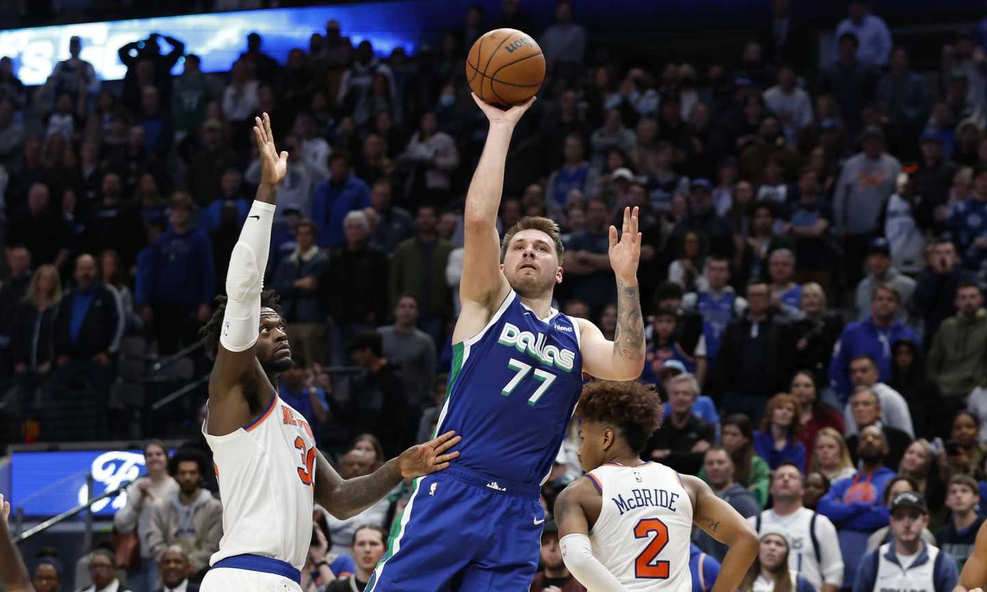 NBA, Luka Doncic nella storia: tripla doppia da record contro i Knicks. E' galactico come il suo Real Madrid