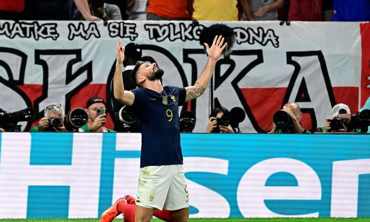Milan, i tifosi della Francia: 'Amiamo Giroud' VIDEO