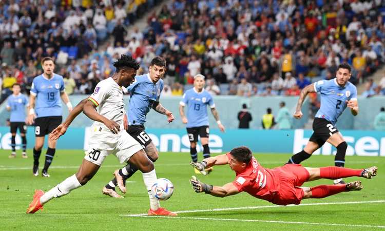 LIVE Ghana Uruguay 0 0: Jordan Ayew vicino al gol LIVE Ghana Uruguay 0 0: Jordan Ayew vicino al gol