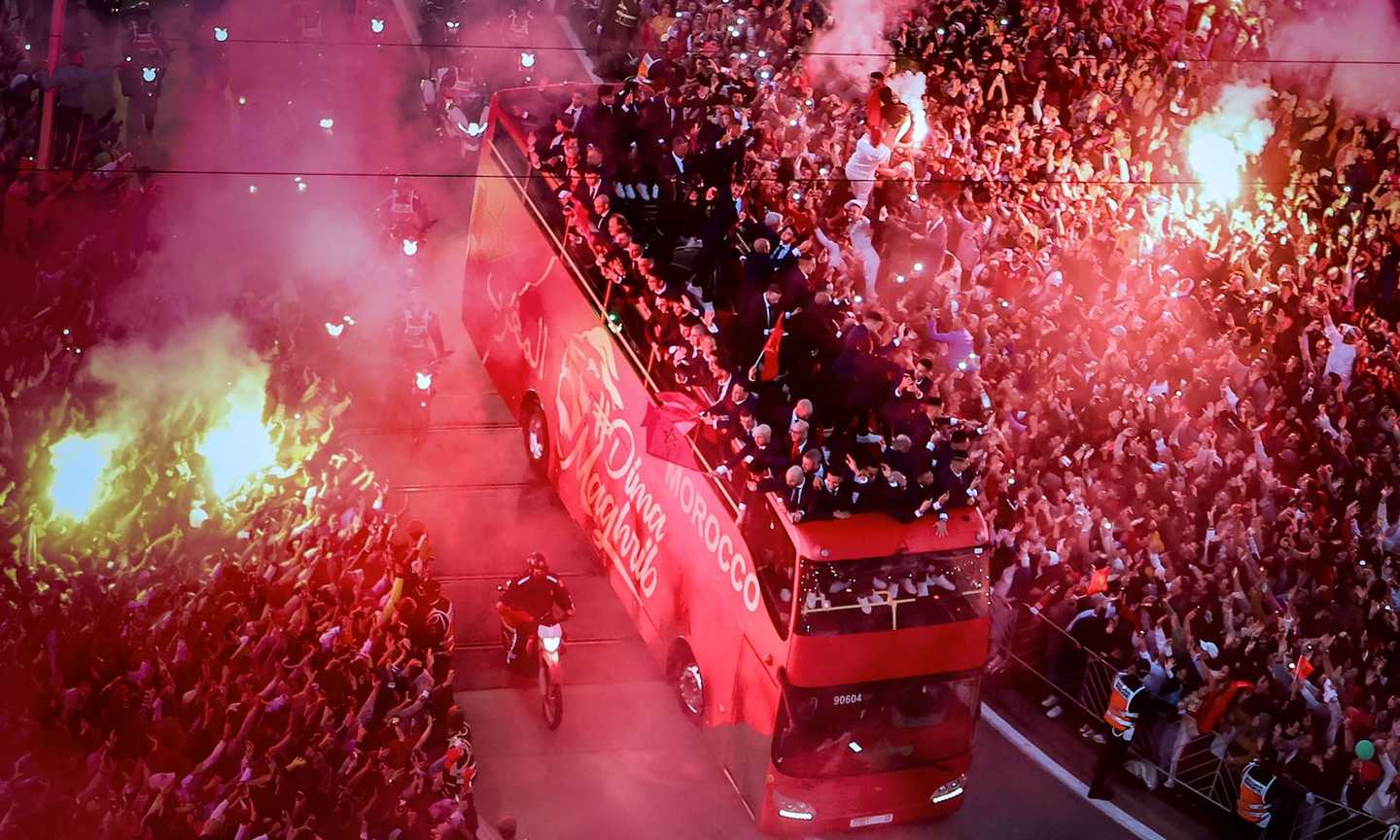 Marocco, che festa a Rabat per il ritorno in patria FOTO