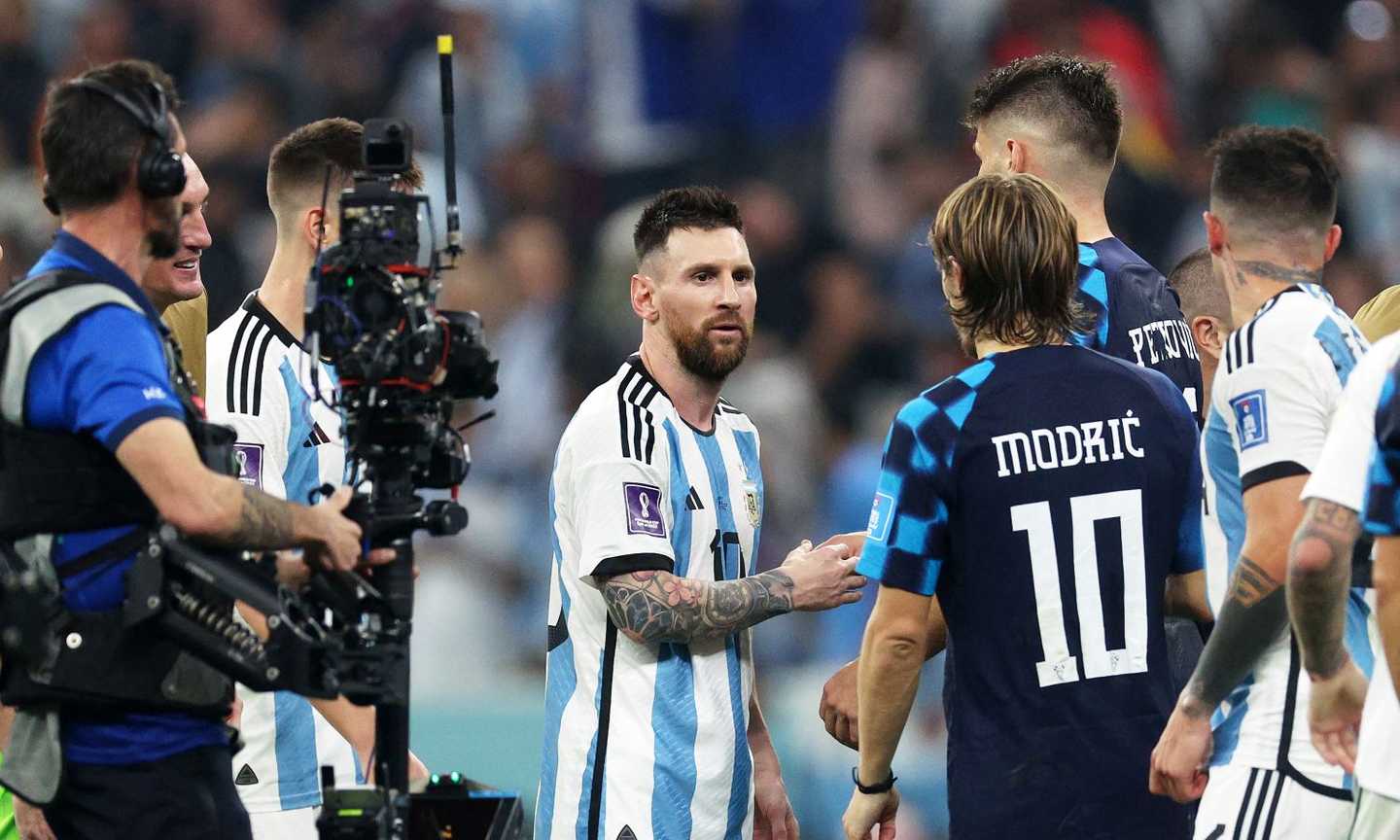 L'Argentina rende omaggio a Modric: 'Rispetto' FOTO