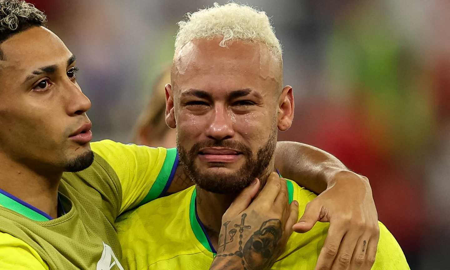 Brasile, il dolore di Neymar: 'Sono psicologicamente distrutto, è la sconfitta che più mi ha fatto male'