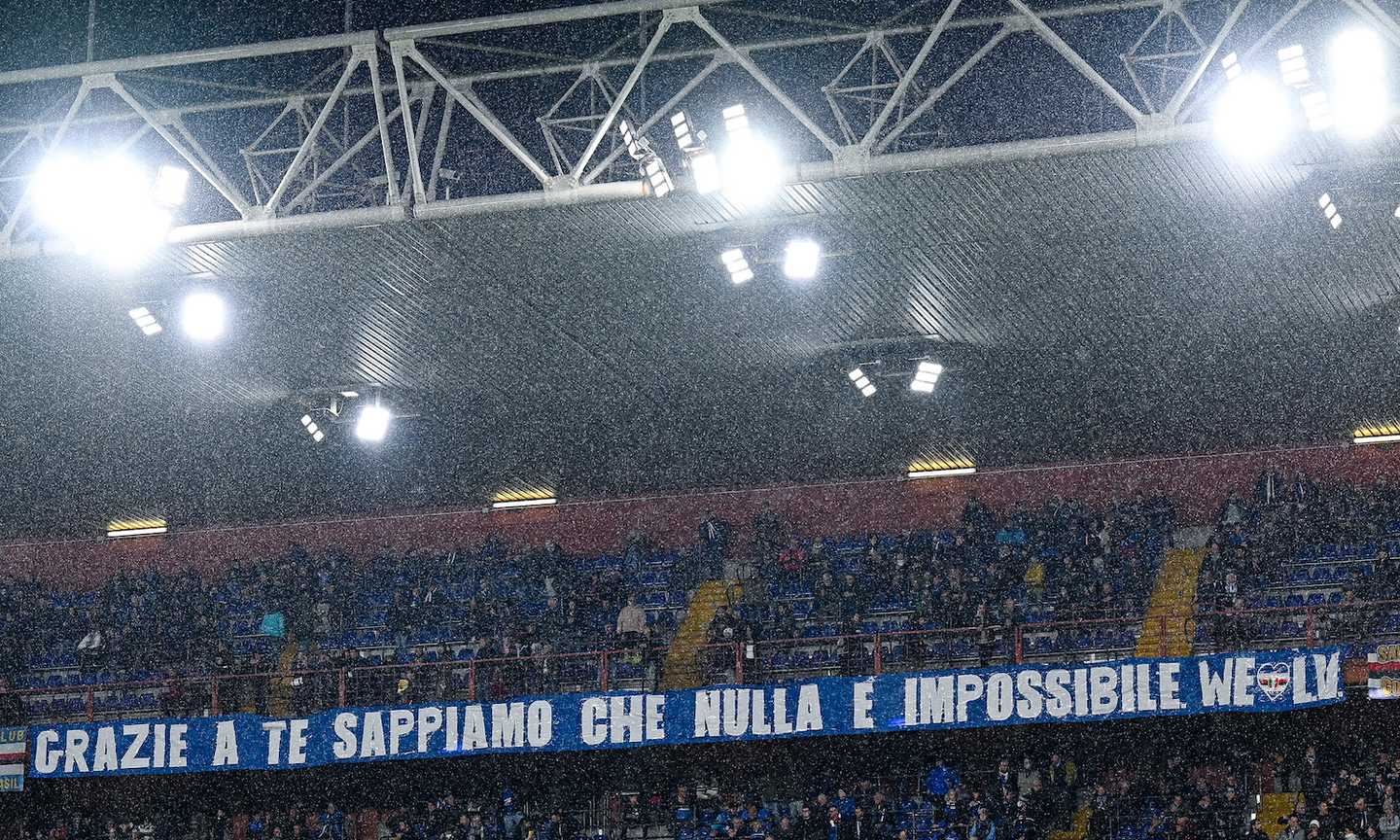 La Samp canta per Vialli: 'Tu sei meglio di Pelé', il coro lascia senza fiato