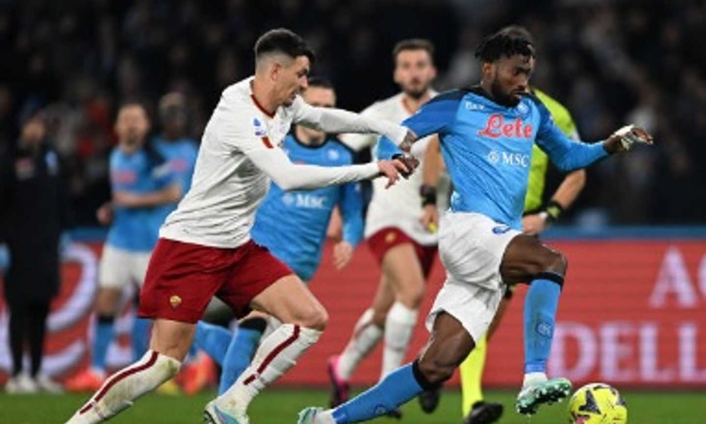 Napoli-Roma 2-1: il tabellino