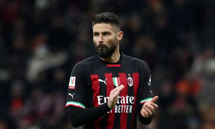 Giroud: 'Voglio il rinnovo col Milan'. Ma non esclude una nuova destinazione
