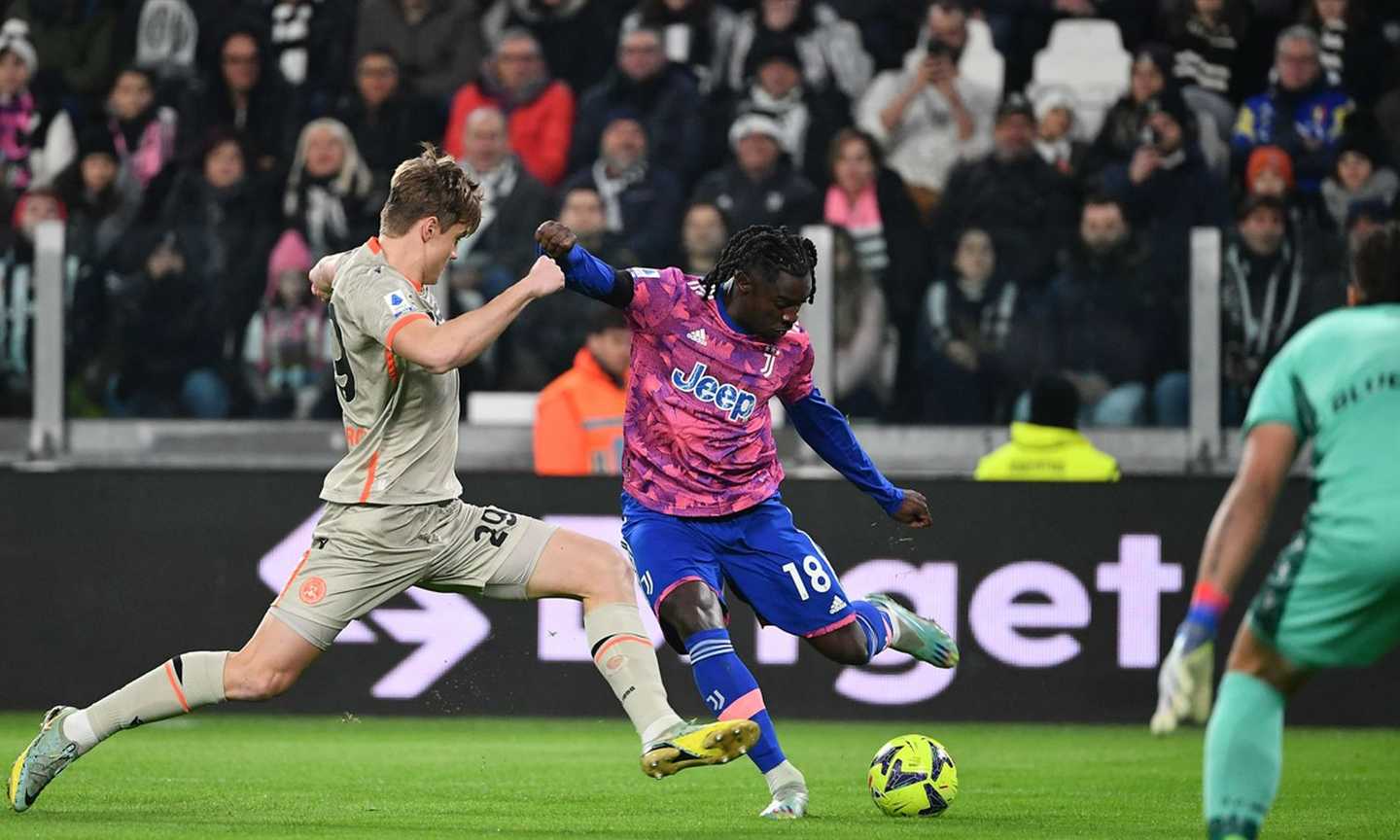 Juventus-Udinese 1-0: il tabellino