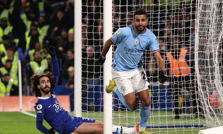 Mahrez puts City within 5 of Arsenal: 1-0 at Chelsea, who sink to 10th place |  Abroad