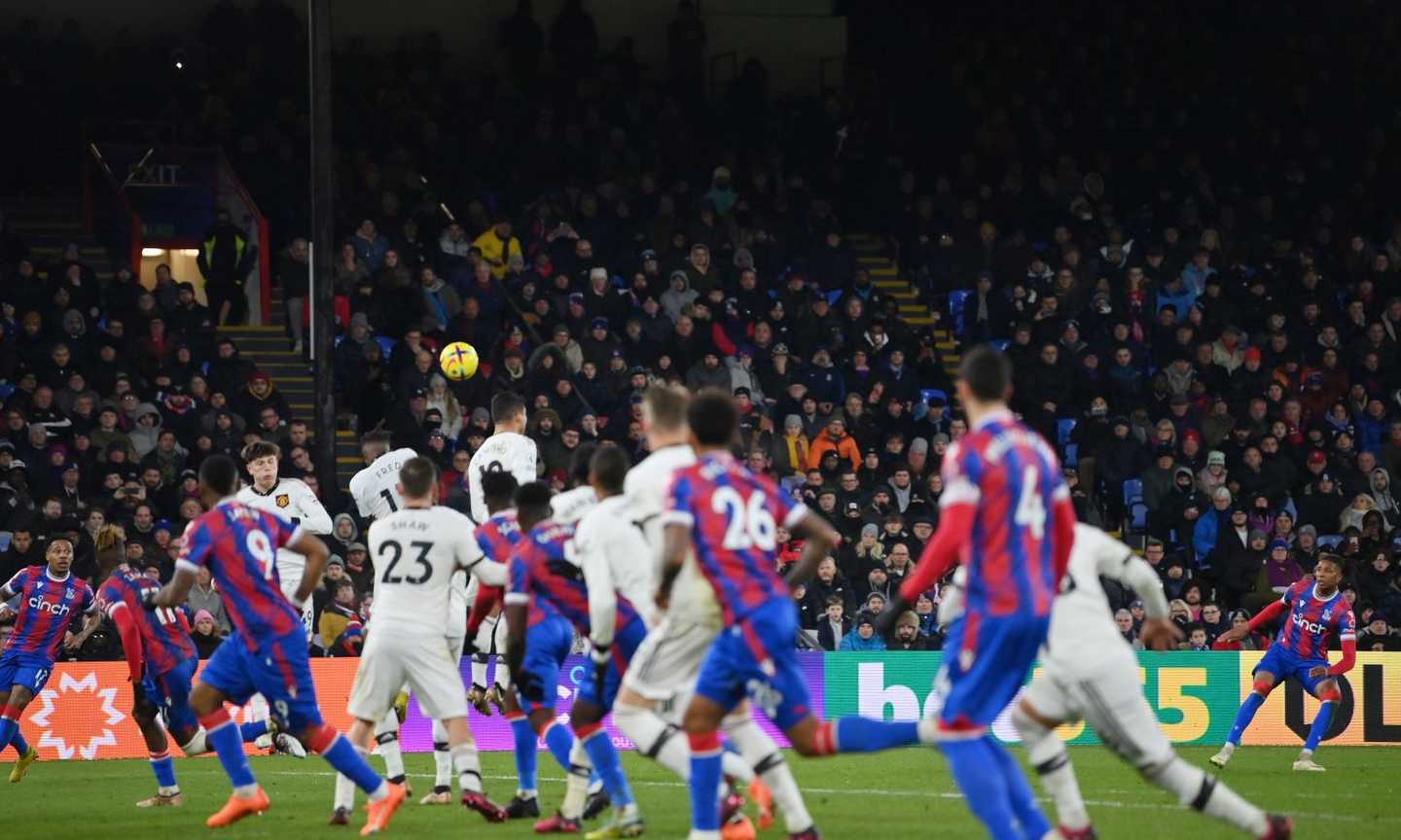 Premier League: Crystal Palace-Manchester United 1-1, Olise risponde a Bruno Fernandes