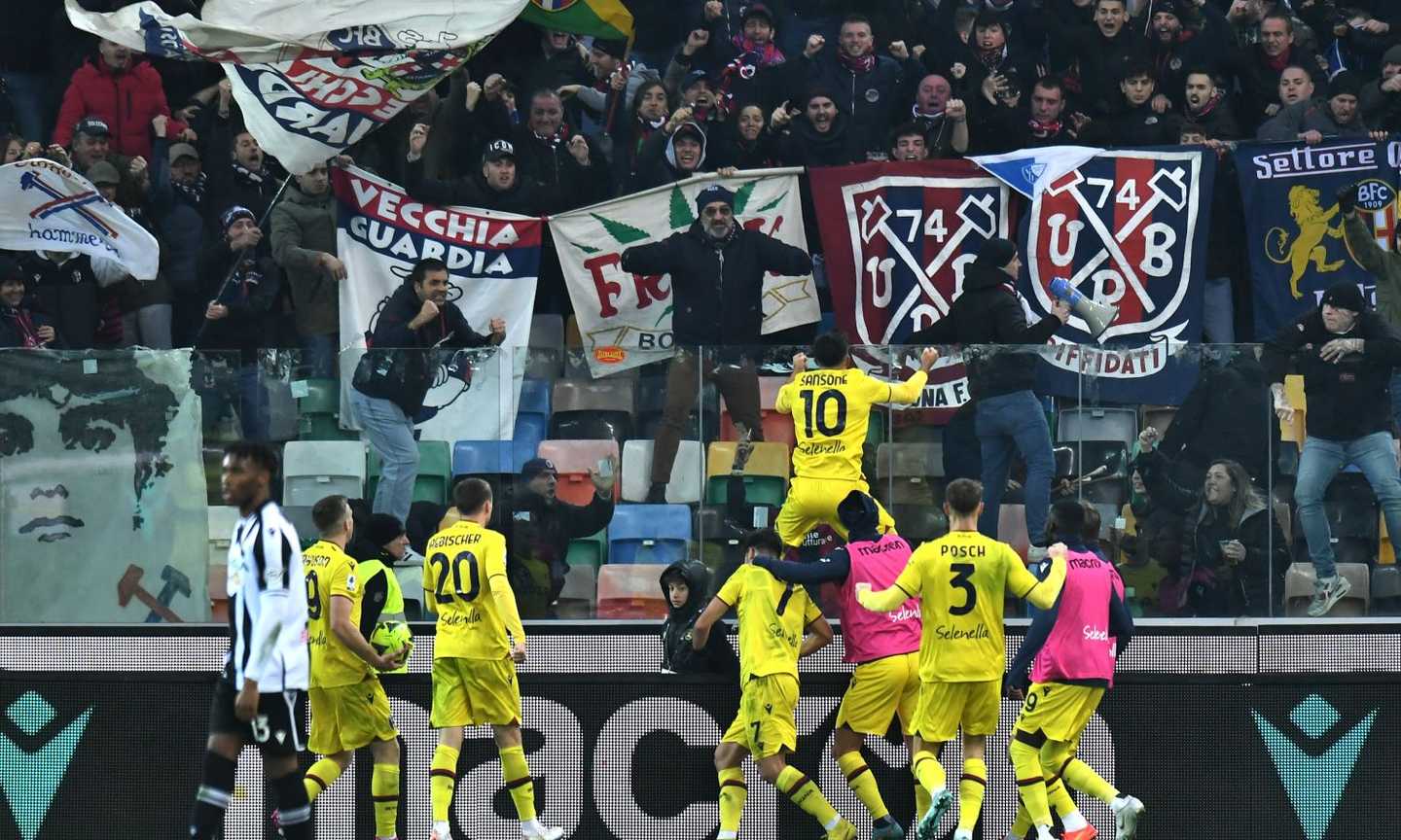 Sampdoria-Bologna 1-2: il tabellino