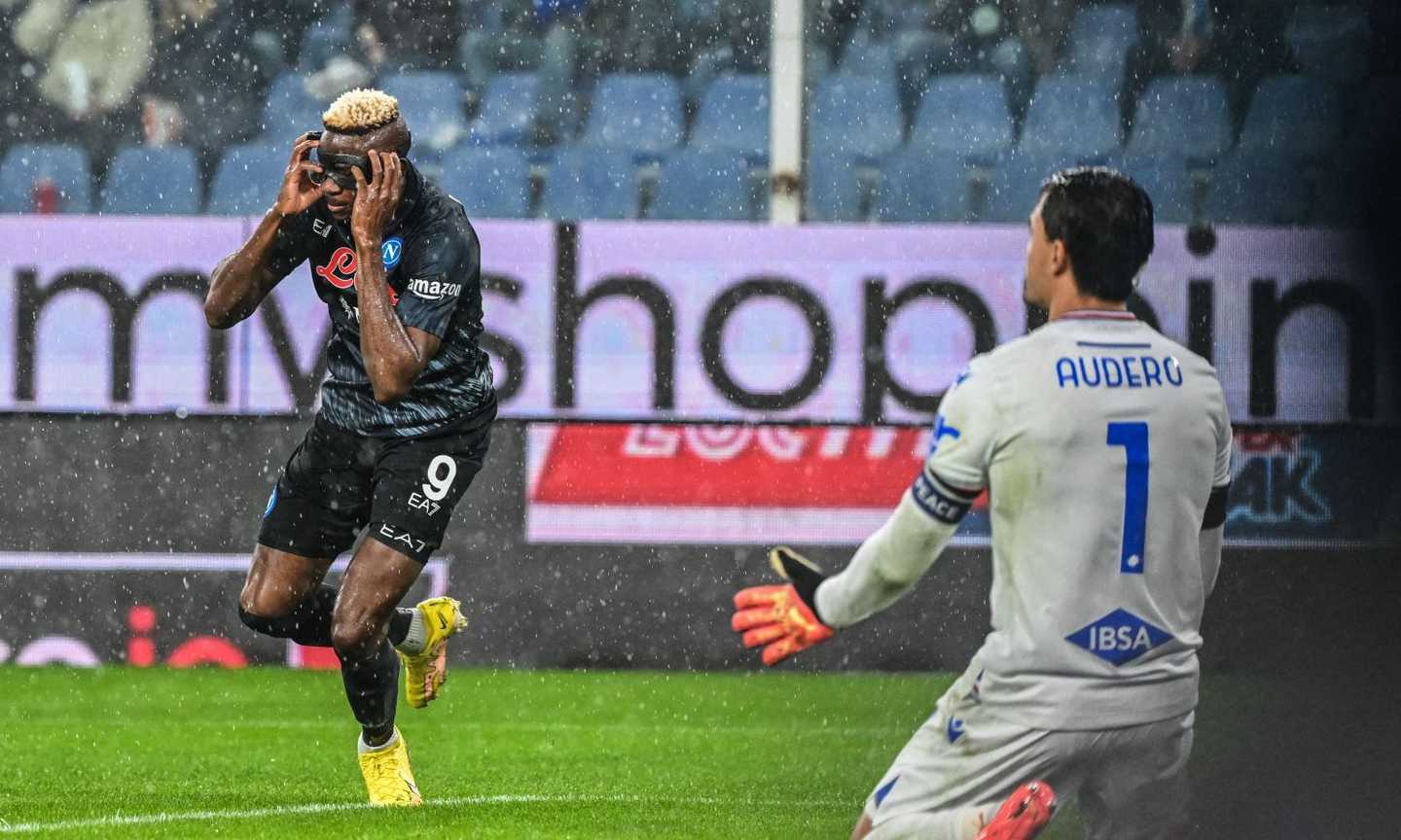 Sampdoria-Napoli 0-2: il tabellino