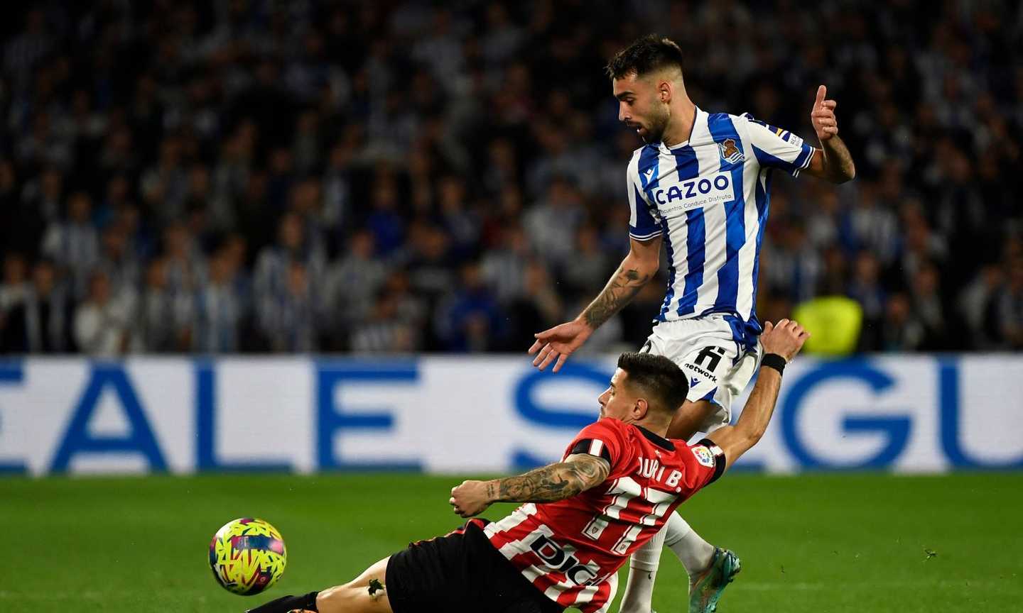 Liga, l'Athletic Bilbao passeggia sul Cadice con un super Sancet