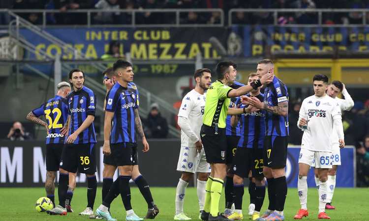 Inter-Empoli, relive MOVIOLA: Skriniar expelled.  Barella skips the Cremonese |  A league