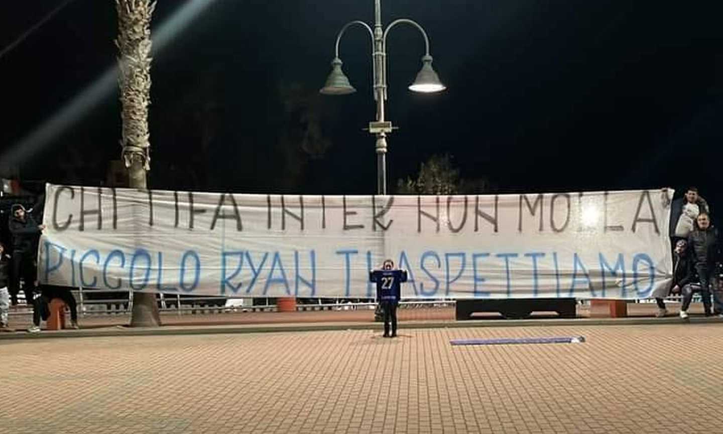 Inter, il bel gesto della Curva Nord per il piccolo Ryan