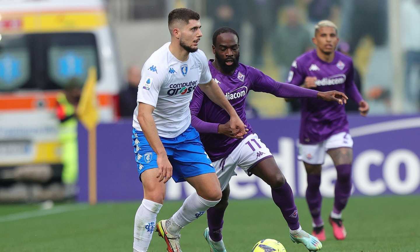 La Fiorentina riacciuffa l'Empoli nel finale: è 1-1 nel derby toscano