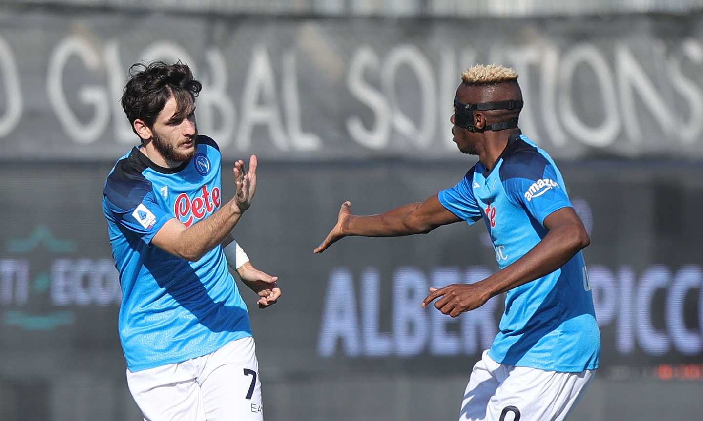 Spezia-Napoli 0-3: il tabellino