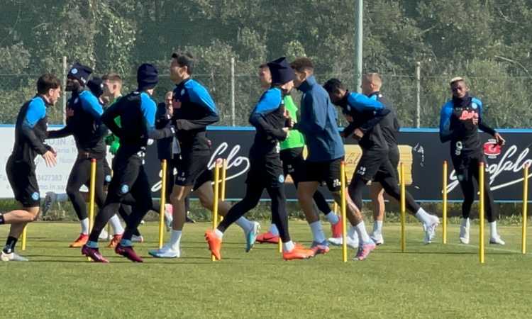 Napoli: la vigilia di Champions verso l'Eintracht, ecco Osimhen VIDEO