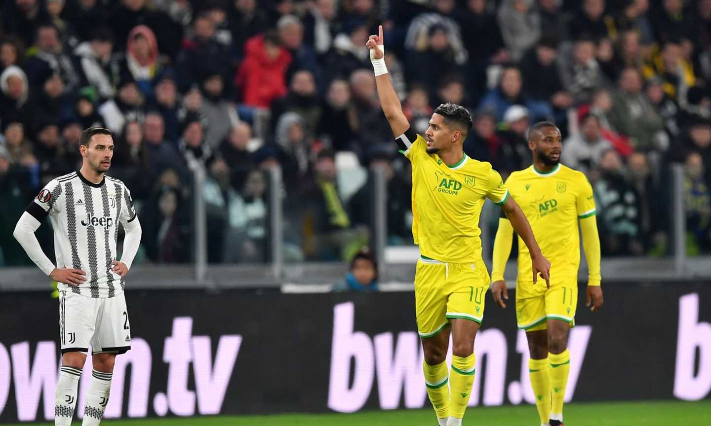 La Juve delude, solo 1-1 col Nantes. Negato rigore ai bianconeri al 98'