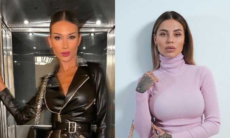 Inter-Milan, Agustina da una parte e Zoe dall'altra: il derby delle wags FOTO