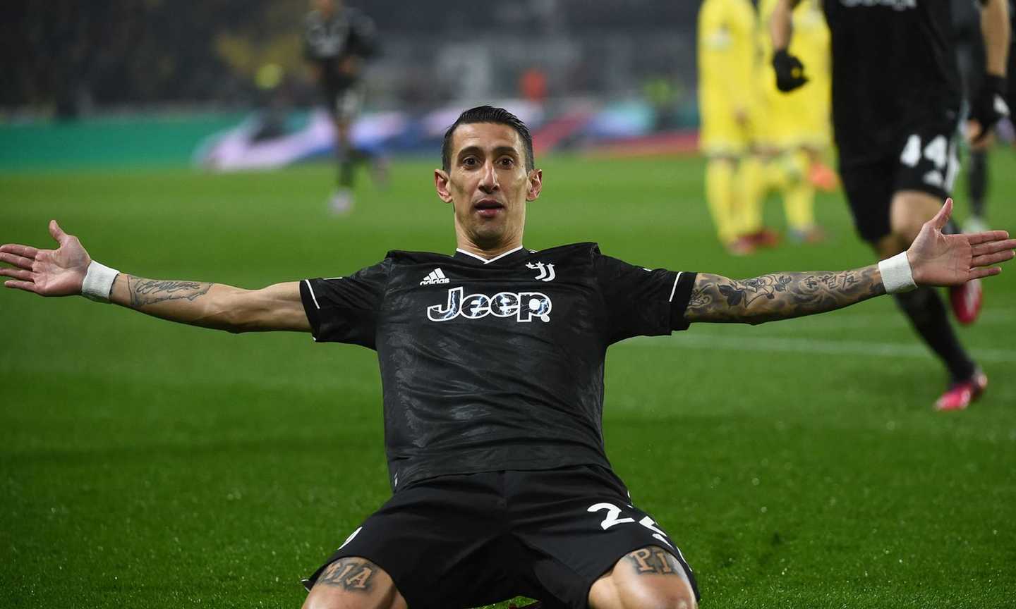 Di Maria devastante, tripletta e la Juve vince 3-0 a Nantes: Allegri agli ottavi di Europa League