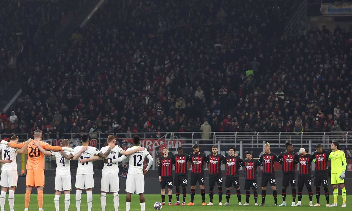 Milan-Tottenham, minuto di silenzio rovinato da un tifoso incivile: 'Conte vaffa...!'