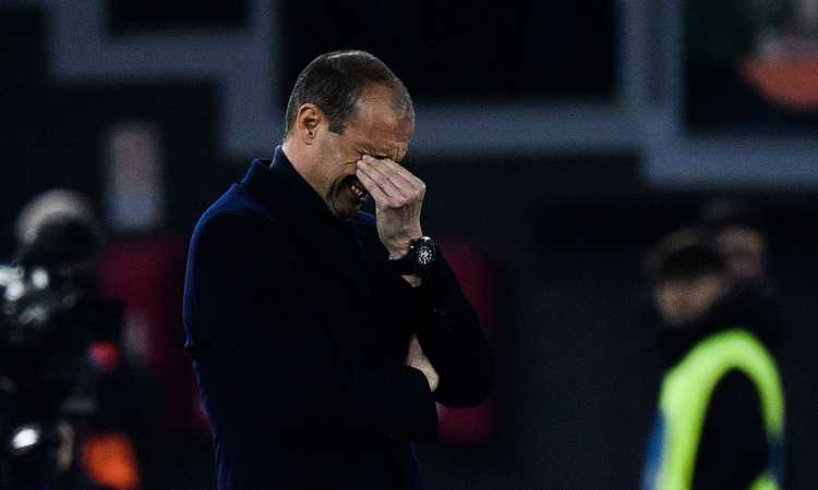 Allegri: 'Quello che hanno fatto alla Juve non è mai esistito nella storia del calcio. 50 punti, rimaniamo sereni'