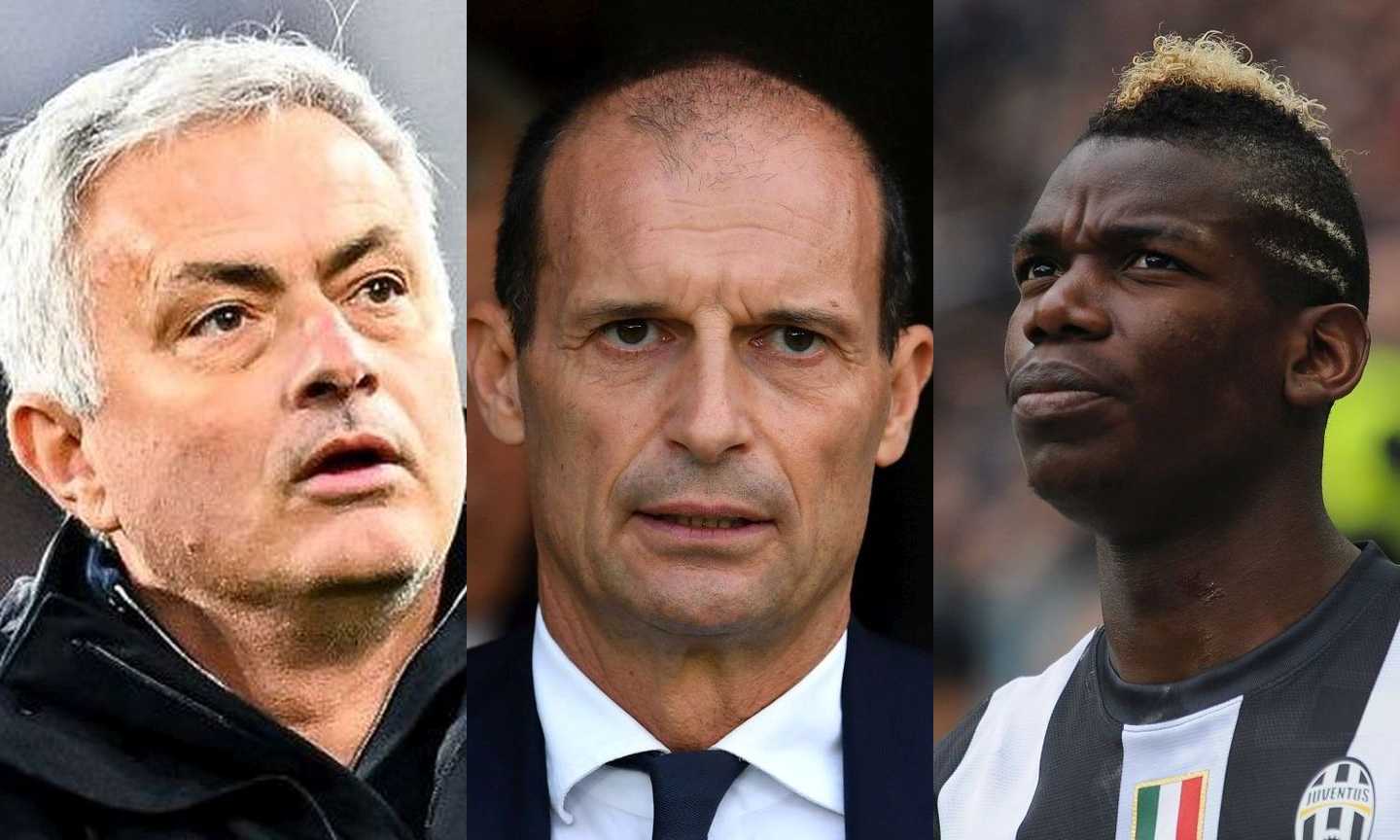 Mourinho sfida i 'nemici' della Juve: destini incrociati con Allegri e Pogba