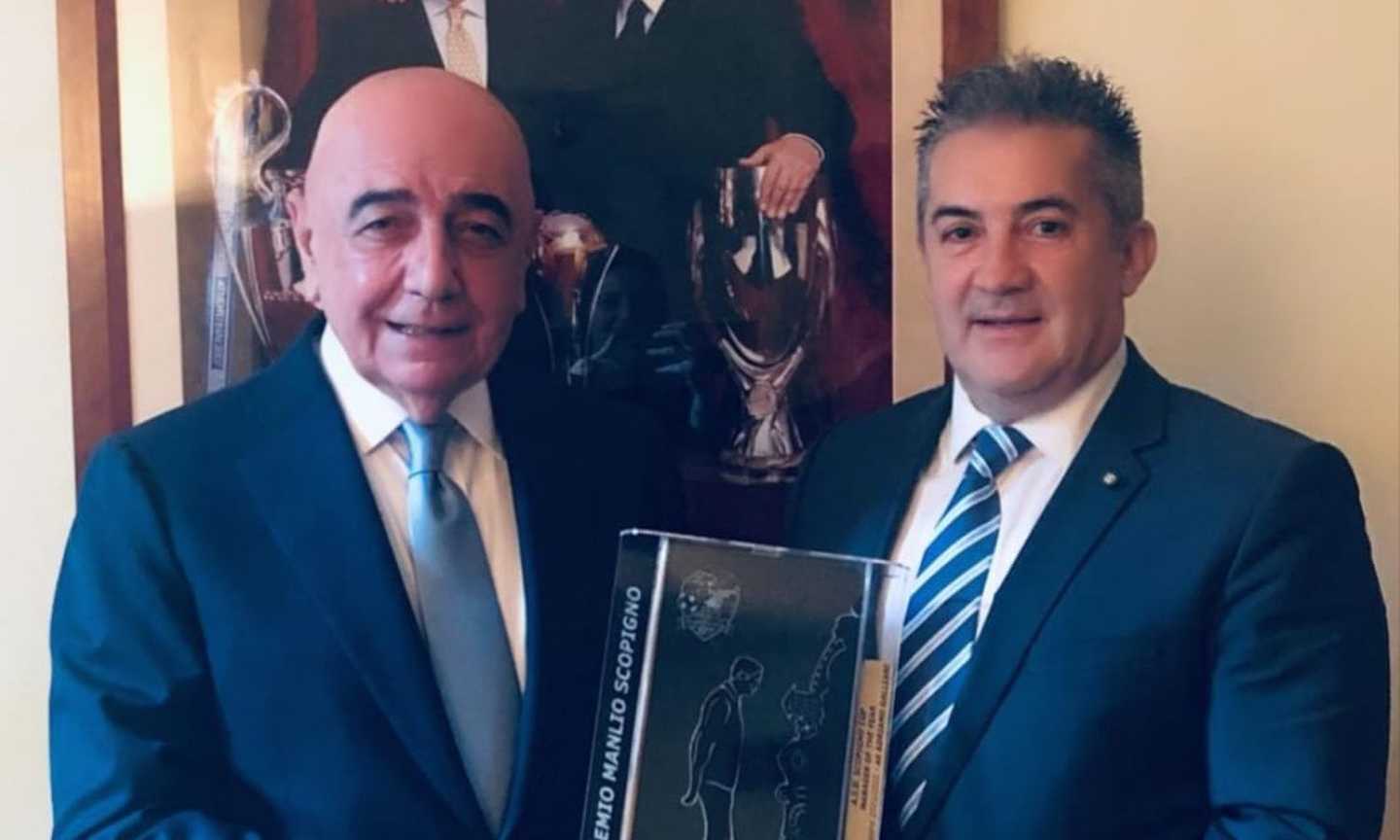 Monza, a Galliani il premio Scopigno al miglior dirigente dell'anno