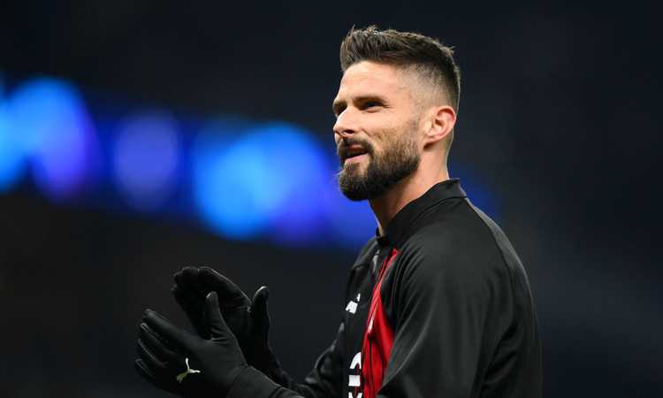Milan, incontro terminato con gli agenti di Giroud per il rinnovo
