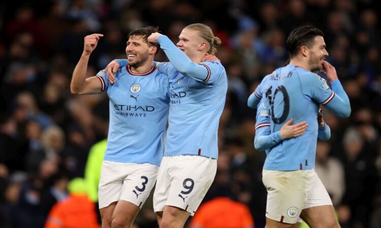 City settebellezze, Haaland batte cinque: Lipsia umiliato, Guardiola ai quarti