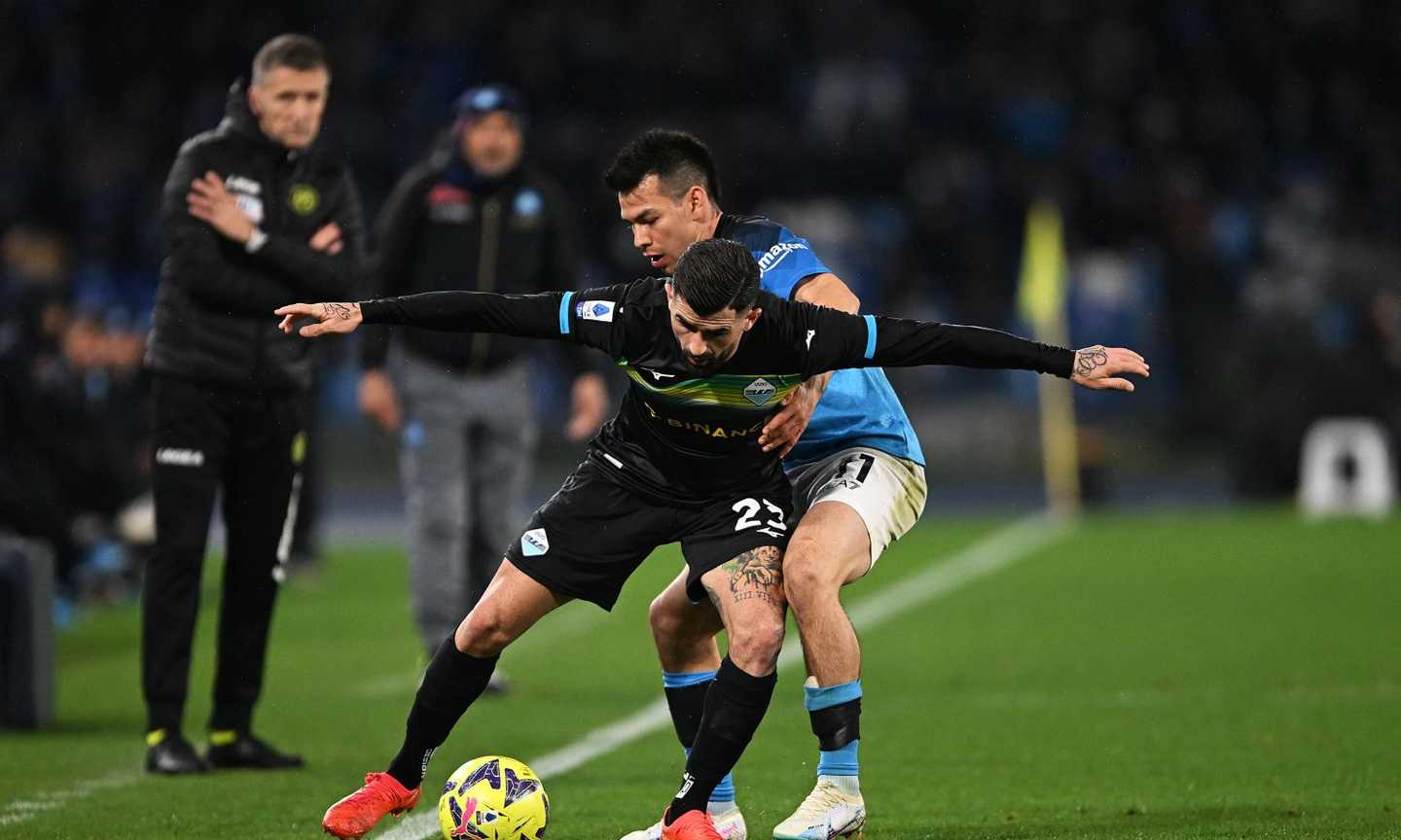 Napoli-Lazio 0-1: il tabellino