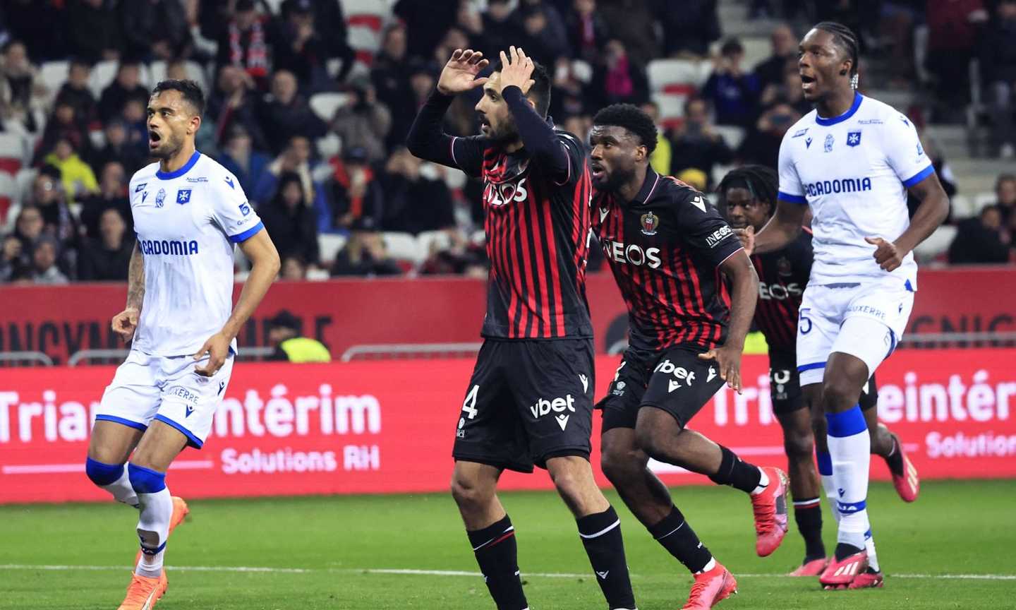 Ligue 1: Nizza-Auxerre 1-1