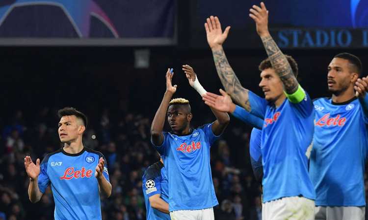Il Napoli è di una bellezza infinita, l'Italia fa tris in Champions. A casa l'Eintracht e i suoi tifosi violenti