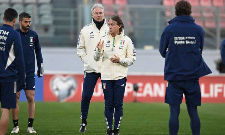 Mancini vara l'Italia 2: a Malta con 6 cambi. Ma Retegui non si tocca