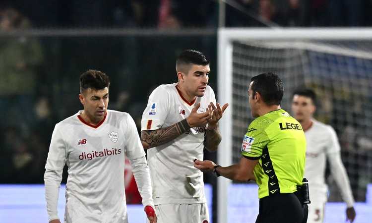 Roma, un big diffidato con il Sassuolo: con un giallo salta il derby con la Lazio